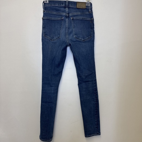 Madewell Women's Mid-Rise Skinny 9" Medium Wash Jeans Size 23 - Picture 6 of 9